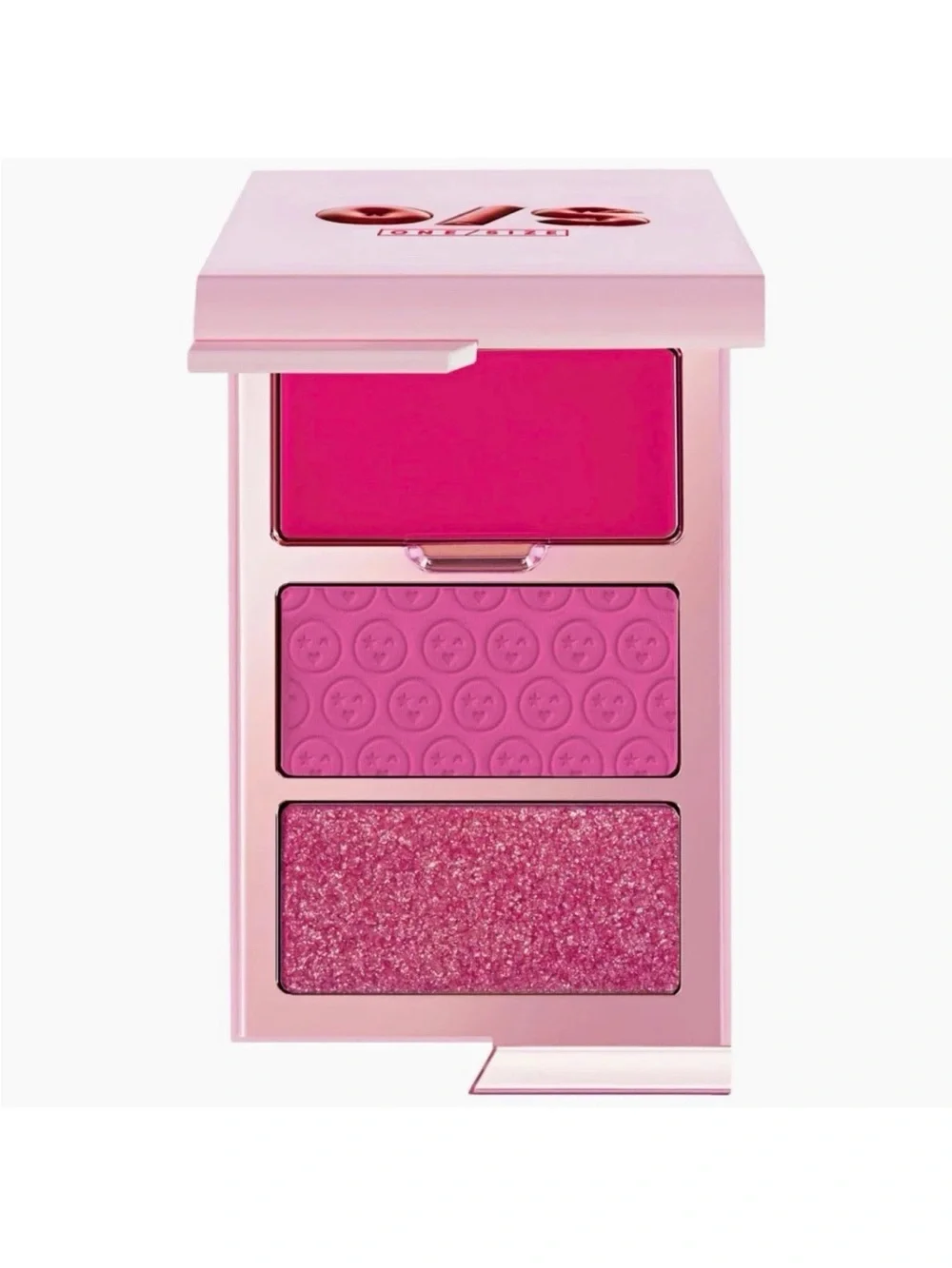 ONE/SIZE by Patrick Starrr NIB Cheek Clapper 3D Blush Trio Palette- Gworly Pop.